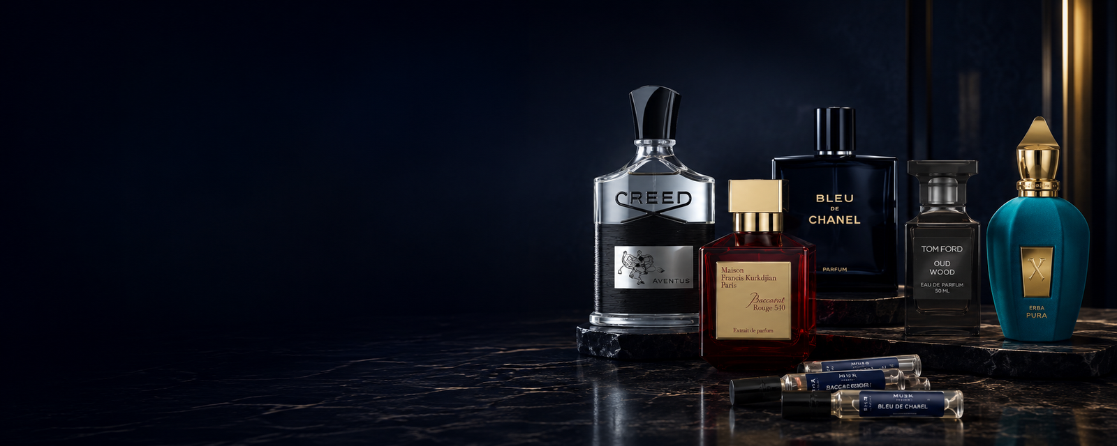 Discover Luxury Fragrances in Sample Sizes