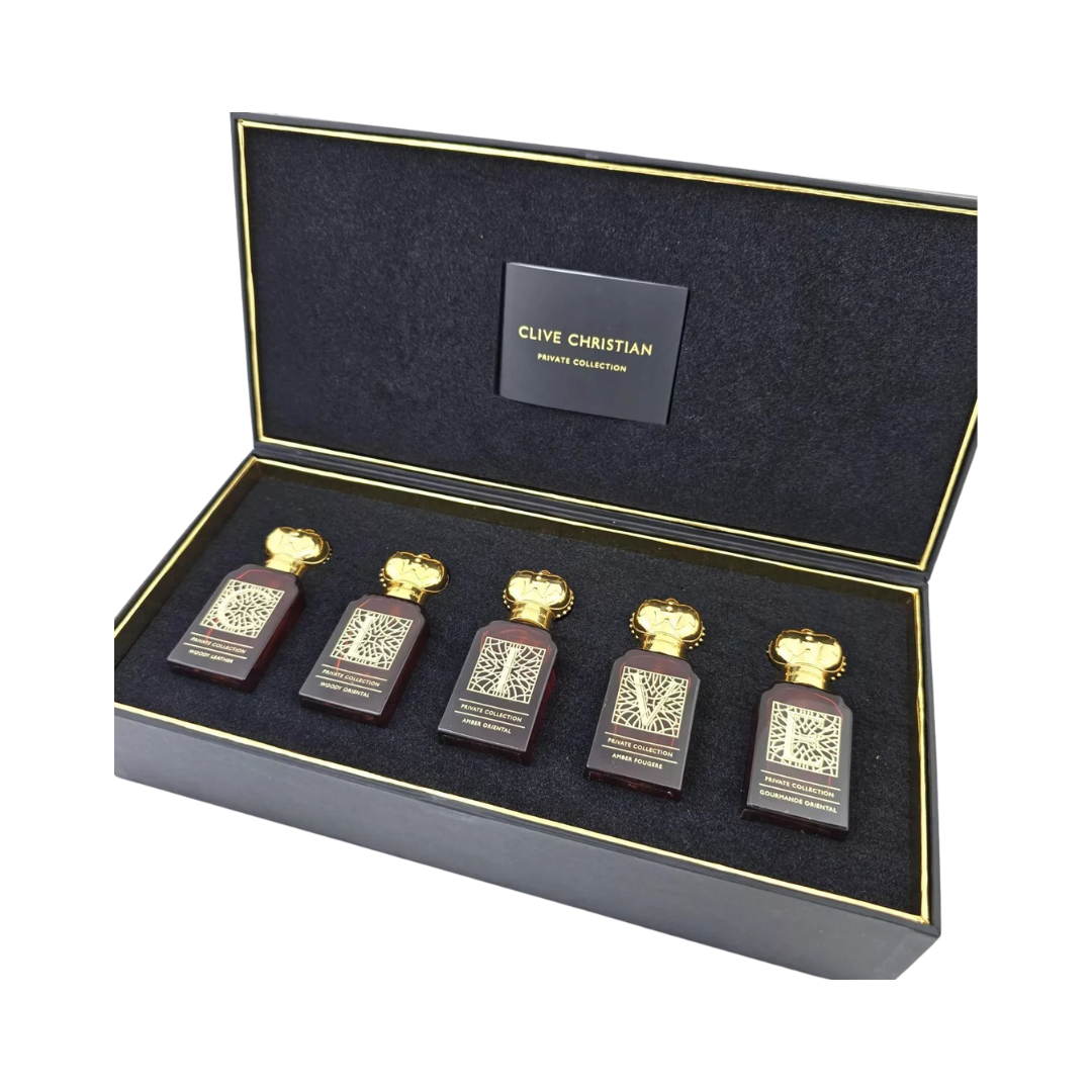 CLIVE CHRISTIAN 5 PCS MINI TRAVEL SET FOR MEN